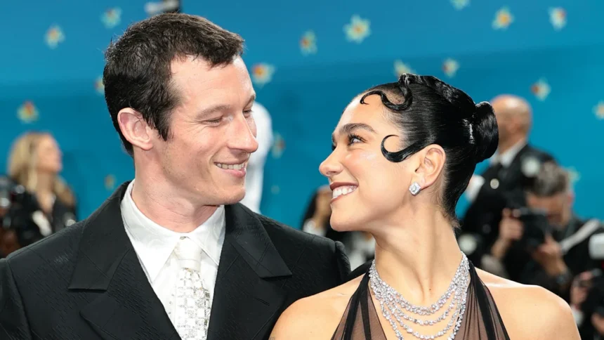 Dua Lipa & Callum Turner